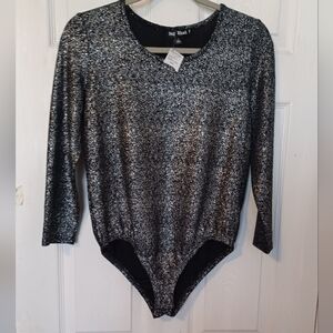 Say What? bodysuit, size L.